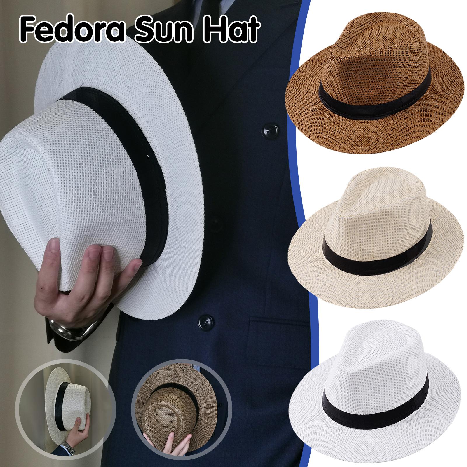 Cowboy Hat Straw - Chapéu Panamá Masculino de Verão em