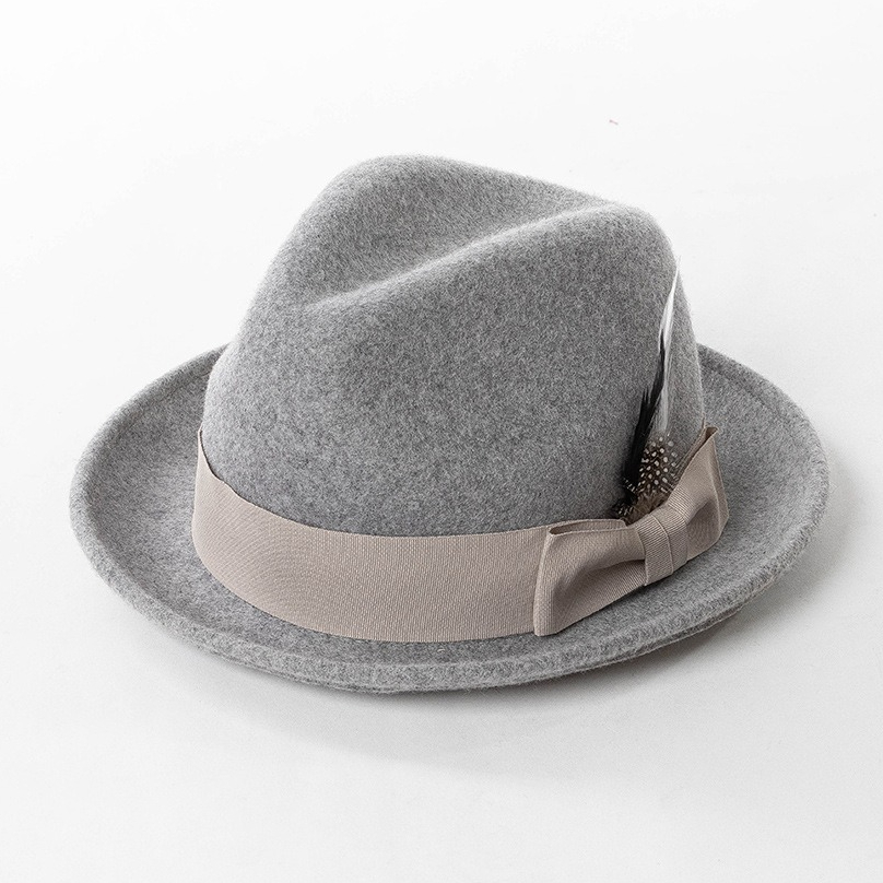 Fedora Hat Wool - Chapéu Fedora de lã de inverno