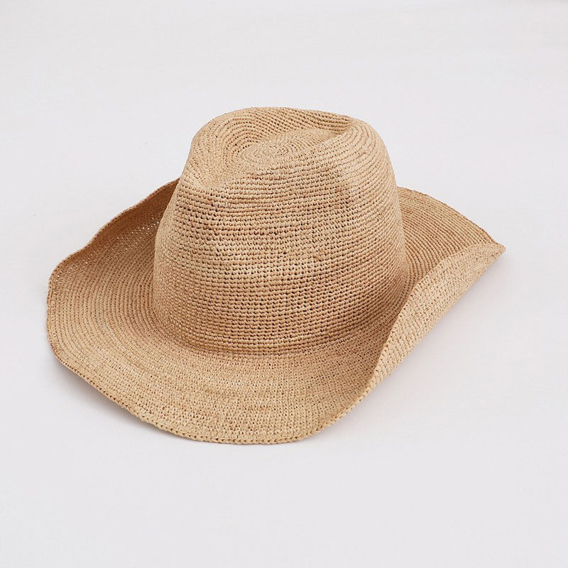 Chapéu de palha de Raffia natu - Cowboy Hat Straw avaliação e preço