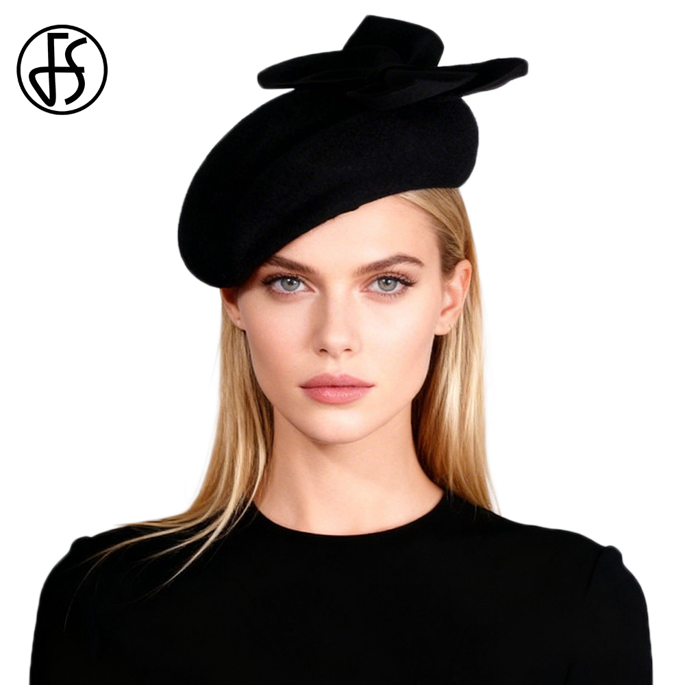 Boina Francesa de Lã Preta e B - Beret French Wool avaliação e preço