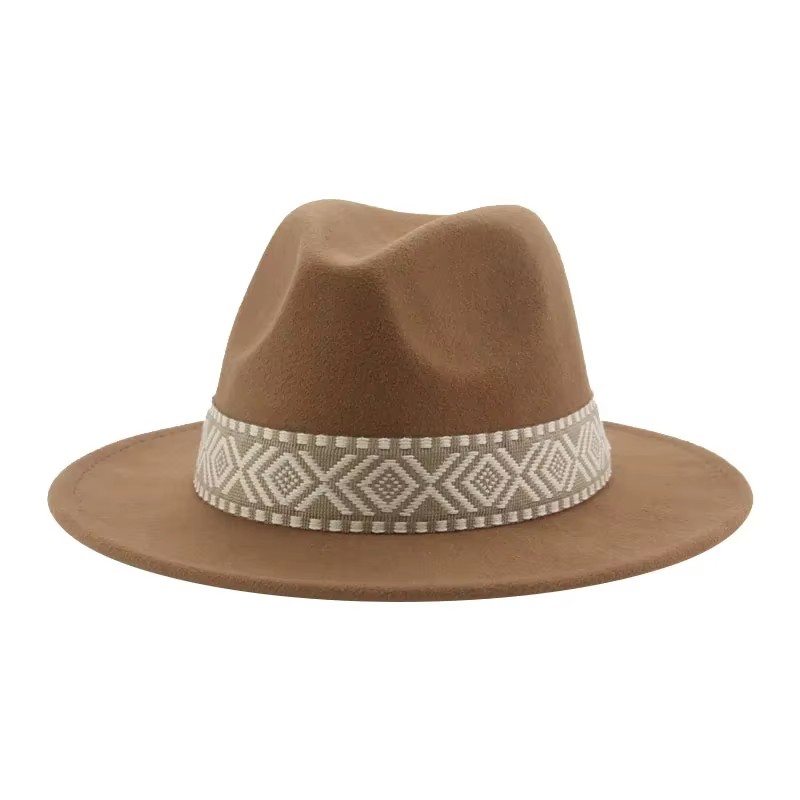 Chapéu panamá ocidental chapéu - Fedora Hat Wool avaliação e preço