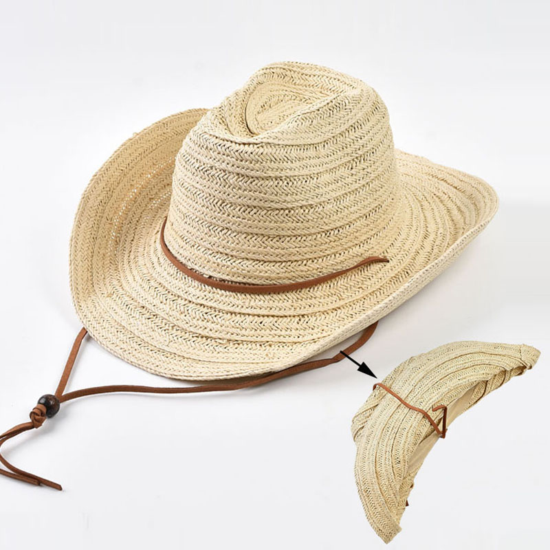 Chapéus de Palha Estilo Cowboy - Cowboy Hat Straw avaliação e preço