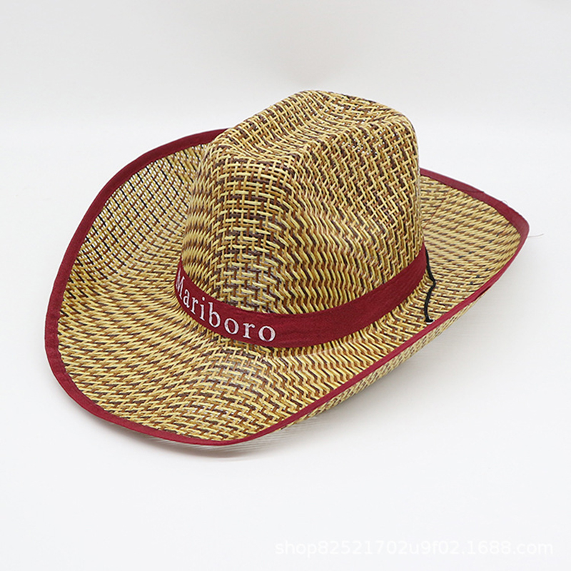 Chapéu de Sol Masculino Retrô  - Cowboy Hat Straw avaliação e preço