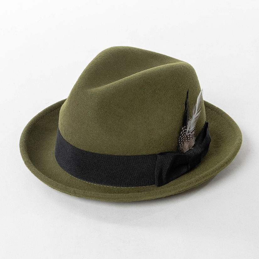 Chapéu Fedora de lã de inverno - Fedora Hat Wool avaliação e preço