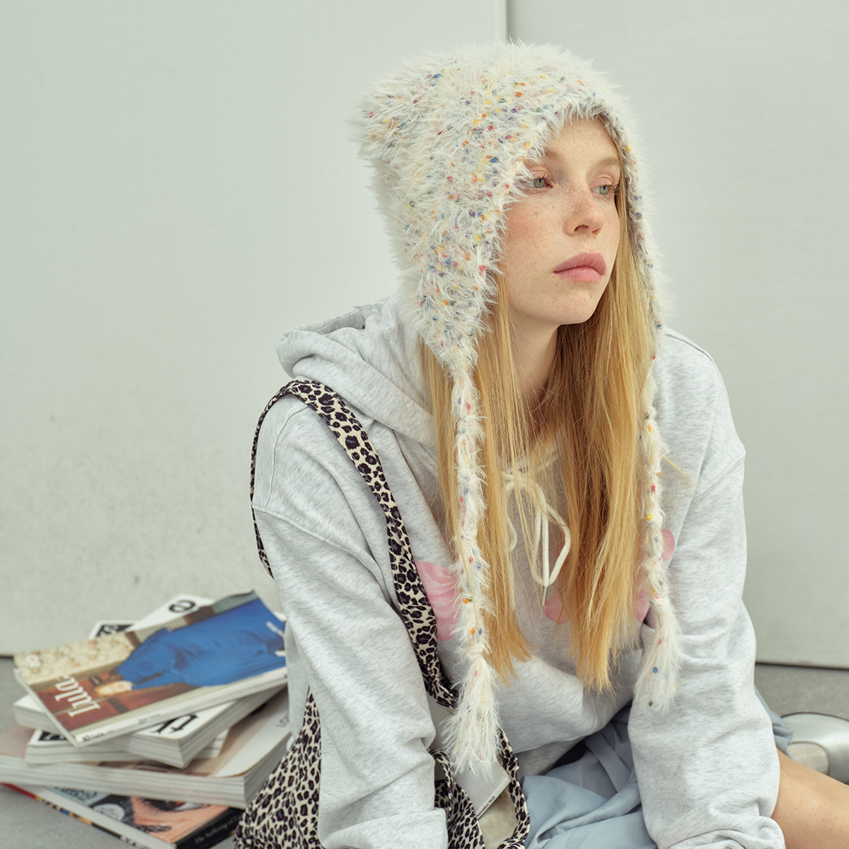 Chapéu Feminino Y2K com Orelha - Trapper Hat Ear Flap avaliação e preço
