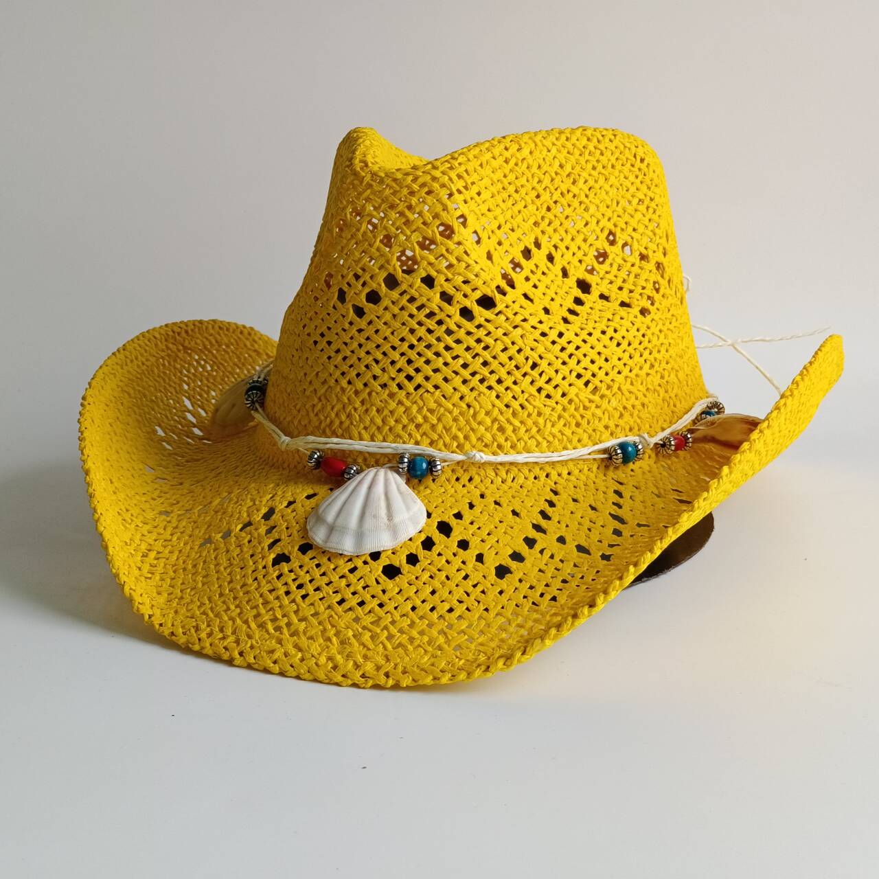 Chapéus de Palha Cowboy Amarel - Cowboy Hat Straw avaliação e preço