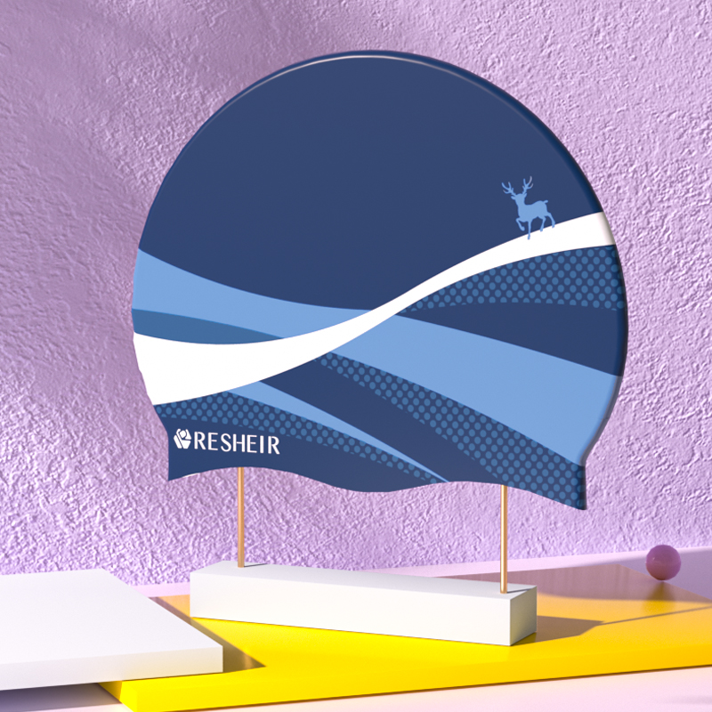 Touca de natação de silicone d - Swim Hat Silicone avaliação e preço