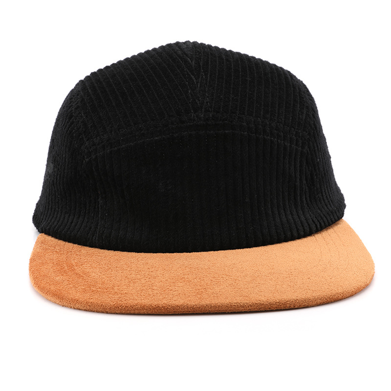 Novos Bonés de Beisebol de Cor - Corduroy Cap 5 Panel avaliação e preço