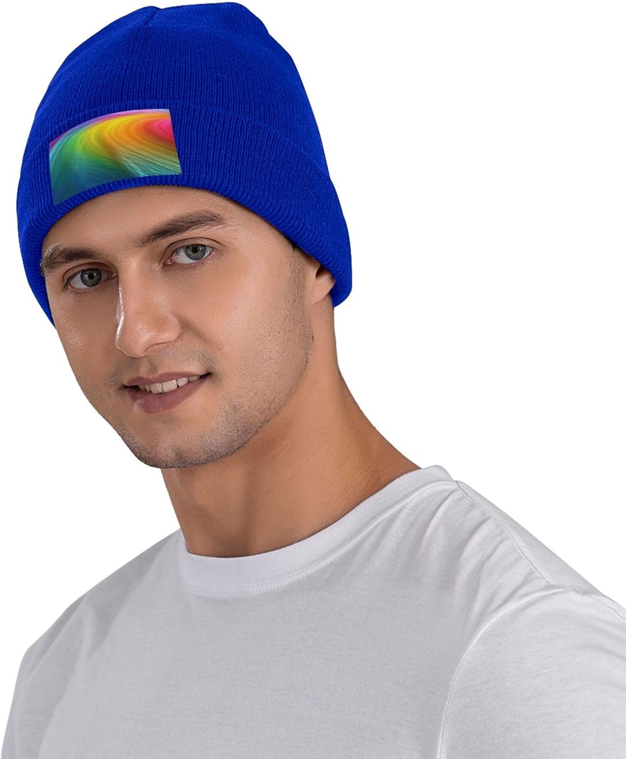 Gorro para homens chapéus de i - Beanie Cuffed Knit avaliação e preço