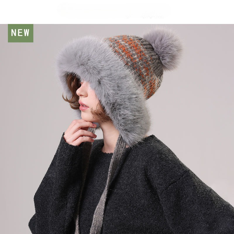 Gorro Feminino de Malha Felpud - Trapper Hat Ear Flap avaliação e preço