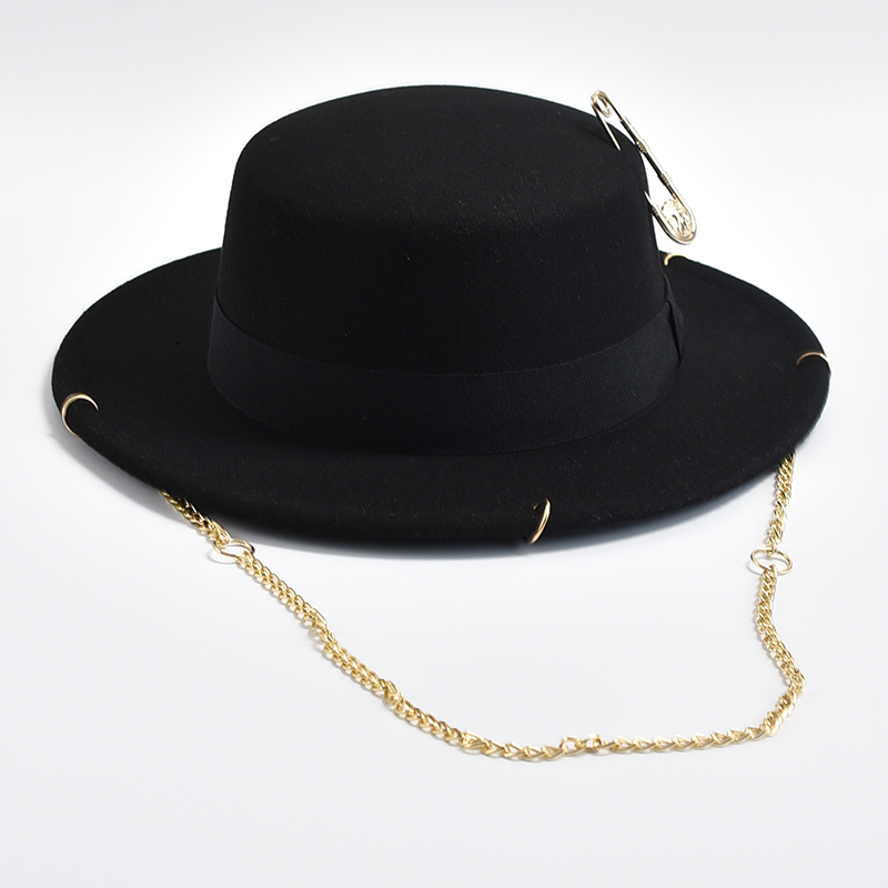 Nova moda desige chapéu fedora - Fedora Hat Wool avaliação e preço