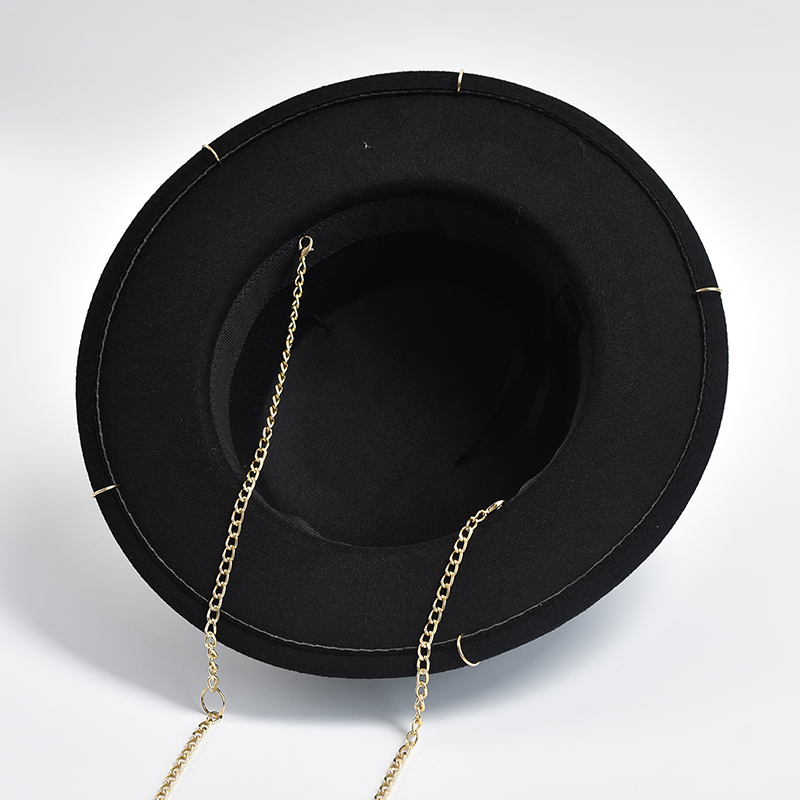 Nova moda desige chapéu fedora - Fedora Hat Wool avaliação e preço