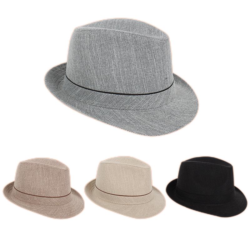 Primavera e outono homens fedo - Fedora Hat Wool avaliação e preço